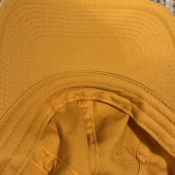 FAHRENHEIT HEADWEAR AGM monogram golden yellow ball cap hat - Picture 15 of 16